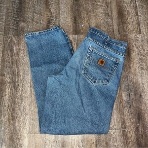 Carhartt Men's Relaxed Fit Denim Jeans Size‎ 36x32